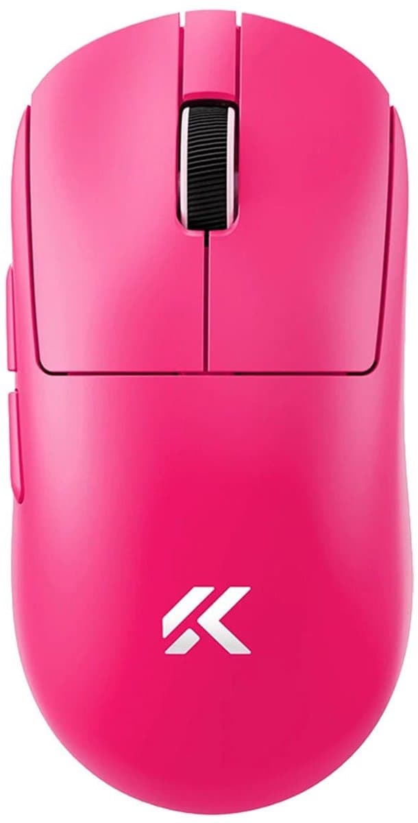 MCHOSE A7 V2 Pro Rose Red 8K Hz PAW3395 Sensor Draadloze Symmetrische Gaming Muis (MC-A7V2-3)