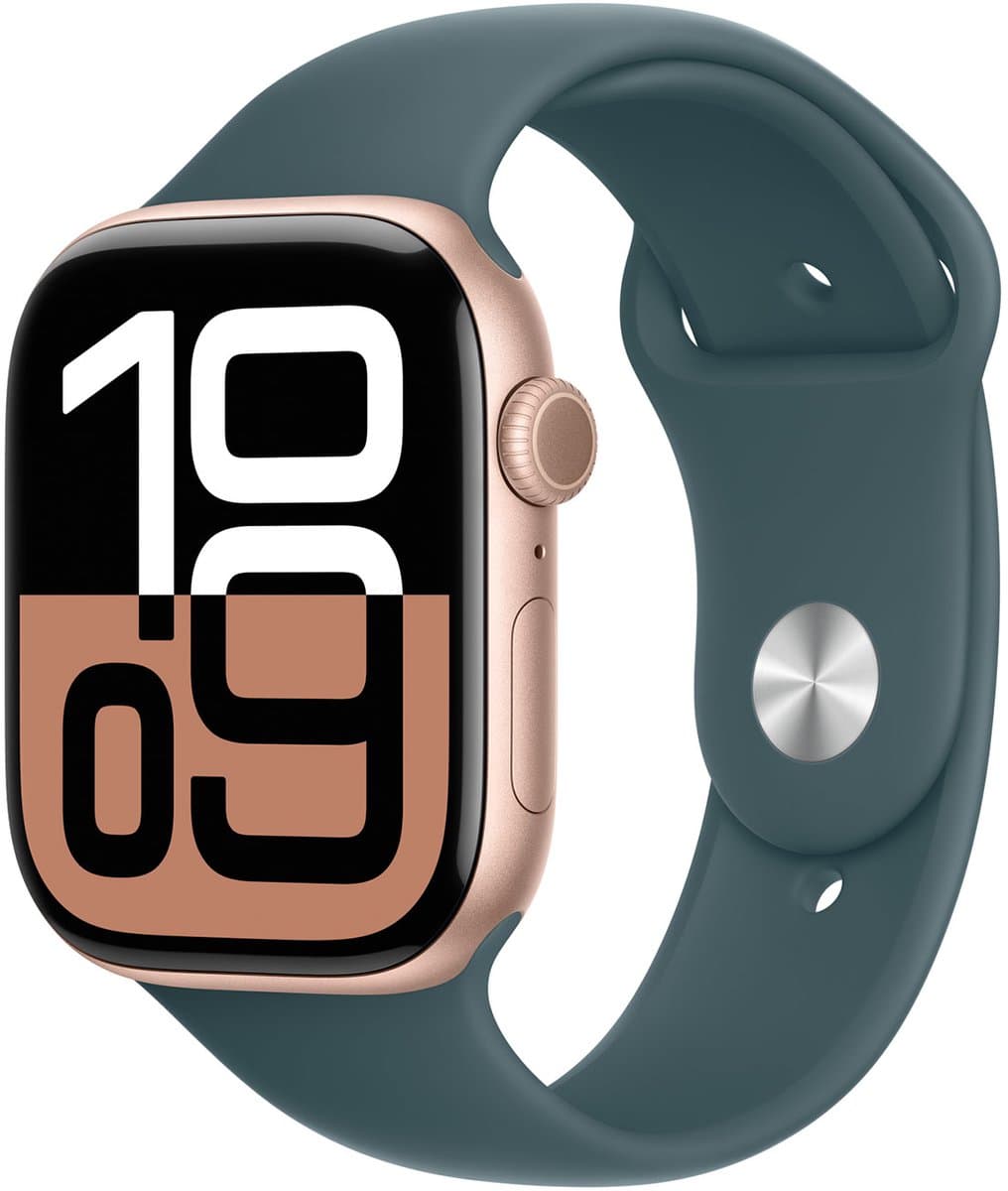 Apple Watch 46mm Sport Band - S/M - Lake Green
