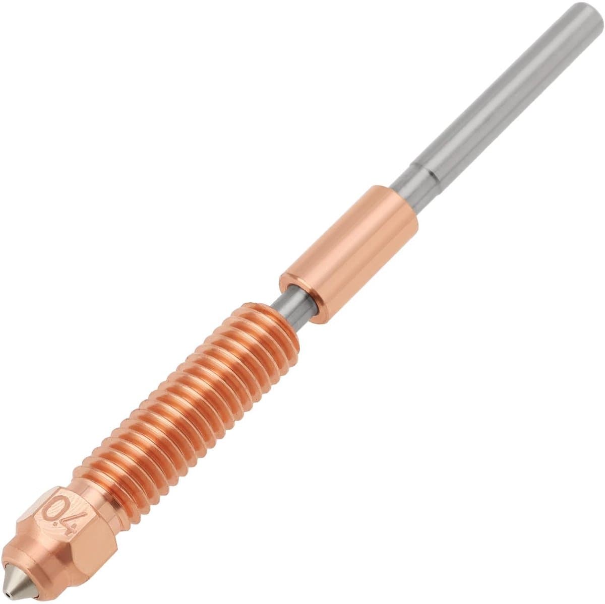 Dailygoody - 3D Printer Nozzle - 0.4mm - Bimetaal - Geschikt voor 1.75mm Filamenten - Compatibel met K1C/Nieuwste K1 Max - M6 Draad