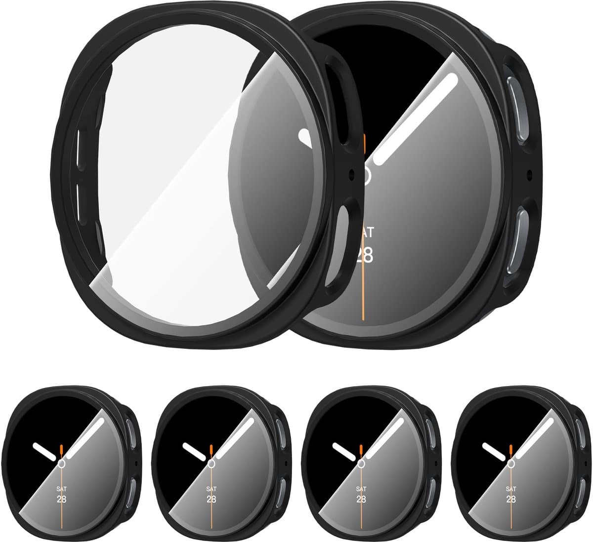 Dailygoods - Gehard Glas Bescherming voor Samsung Galaxy Watch 8