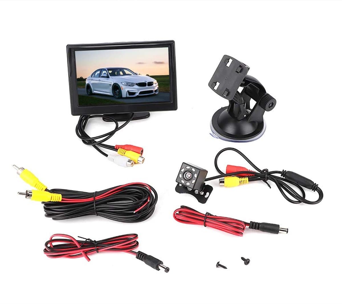 Dailygoods - TFT LCD Auto Monitor met Achteruitrijcamera en Nachtzicht