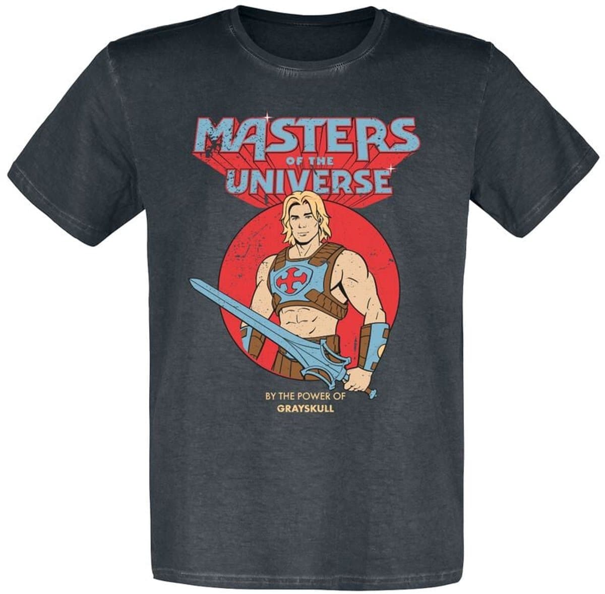 Masters Of The Universe He-Man - By the Power of Grayskull Heren T-shirt - meerkleurig - L