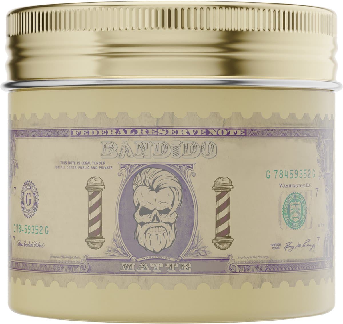 Bandido Natural Matte Wax 125ml