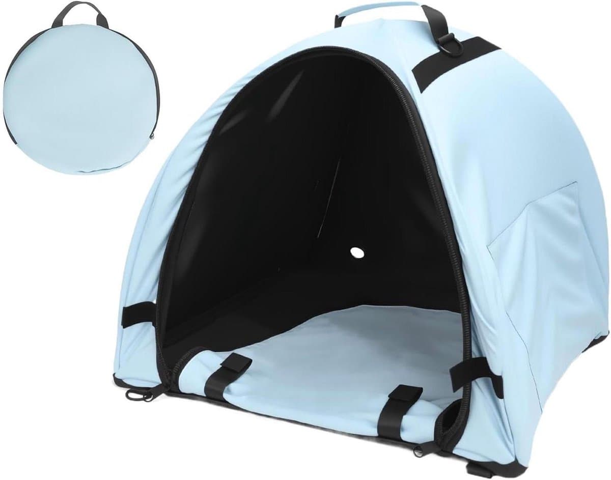 Laptopkap - Privacy Hood - Buiten Werken - Verblindingsbescherming - 48.5 x 43 x 42 cm - Grijs