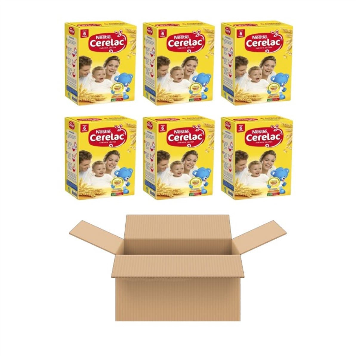 Nestle Cerelac Farinha Lactea (6x500 gram)