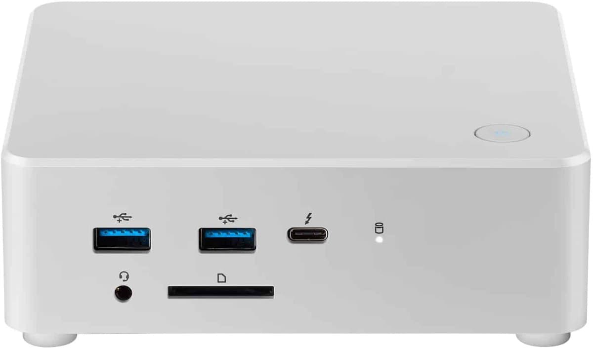 BTO - Mini PC - U•DESK - U14i - Wit - Intel®Core™ 7 150U - 8GB RAM - 250GB SSD - Windows 11 Pro