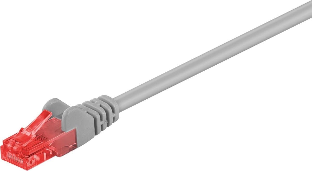 U/UTP CAT6 netwerkkabel / grijs - 2 meter