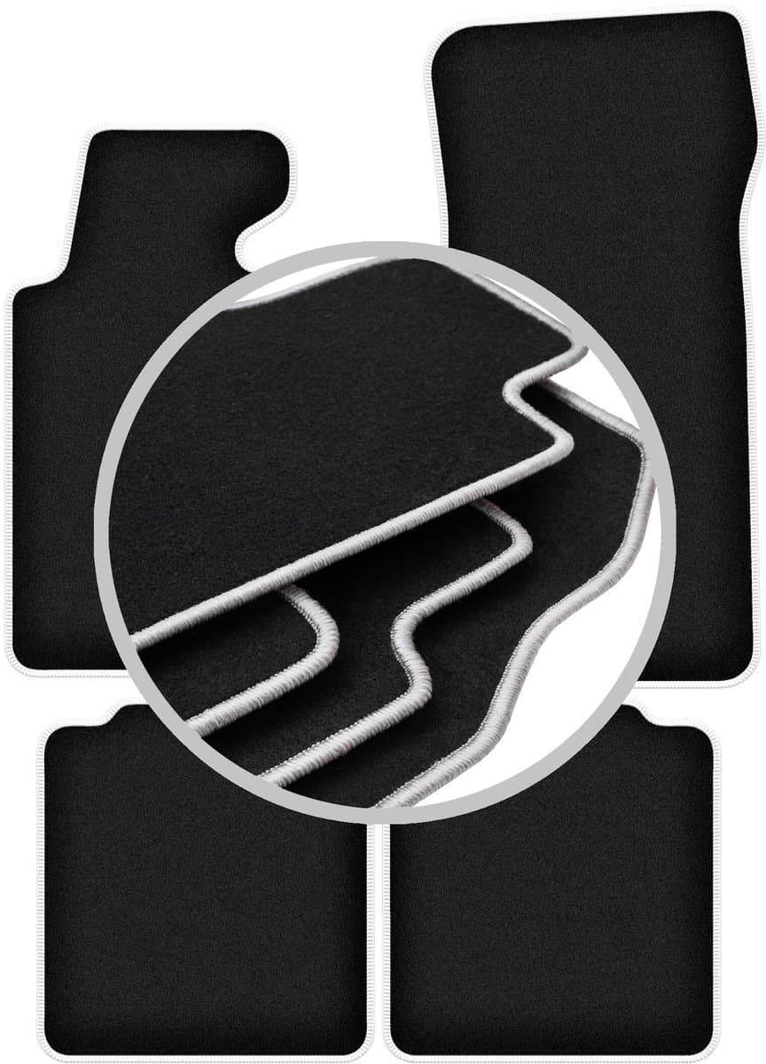 CARLUX-SILVER automatten voor: BMW 7 E32 LANG (1986-1994)