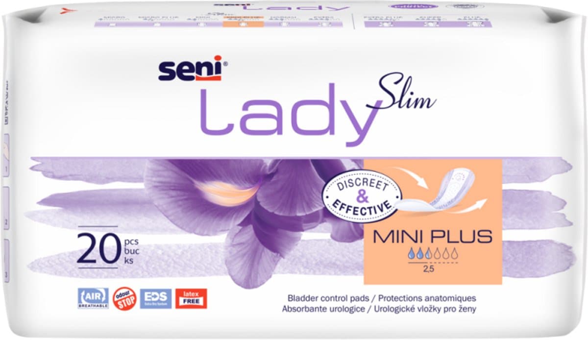 Seni Lady Slim Mini Plus - 30 pakken van 20 stuks