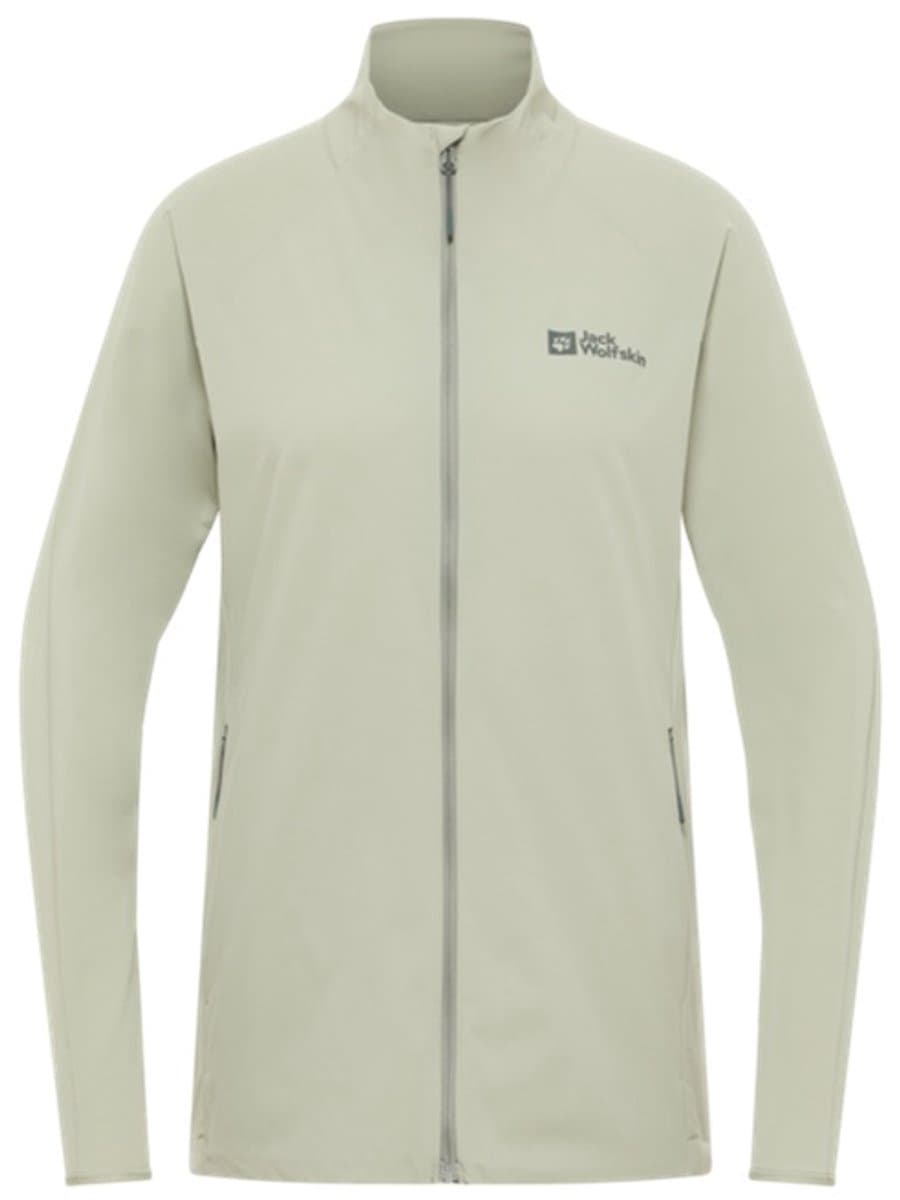 Jack Wolfskin Prelight Stride Jacket Women - Softshell - Dames - Groen - Maat L