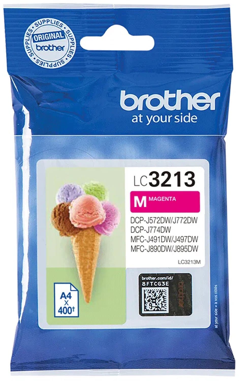 Brother LC3213M inktcartridge 1 stuk(s) origineel magenta