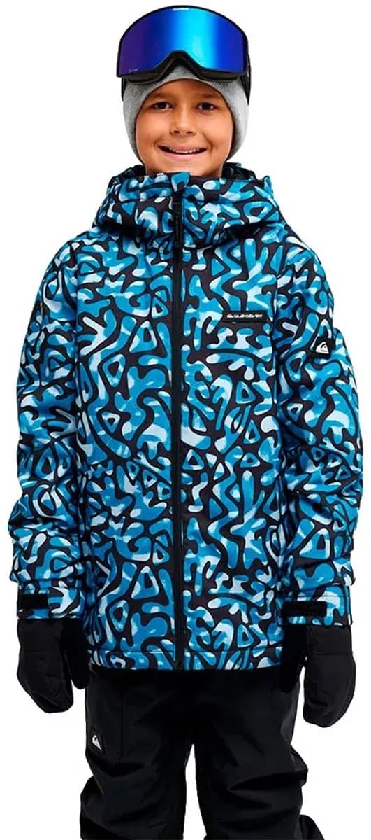 Quiksilver Mission Ptd Jas Blauw 16 Years Kinderen