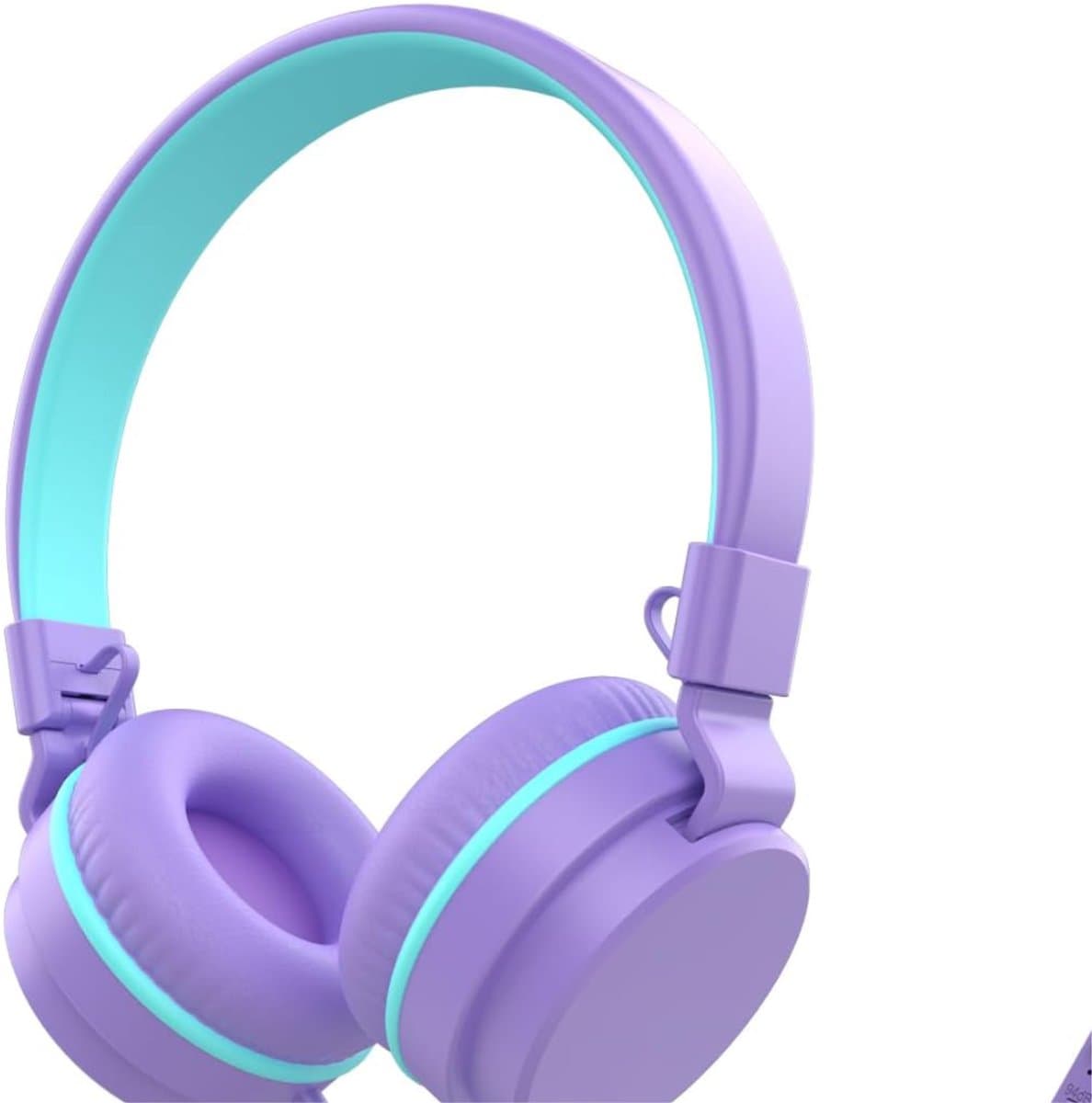 DYVNS® Koptelefoon Kinderen - Hoofdtelefoon Kind - Veilig Volume - Paars