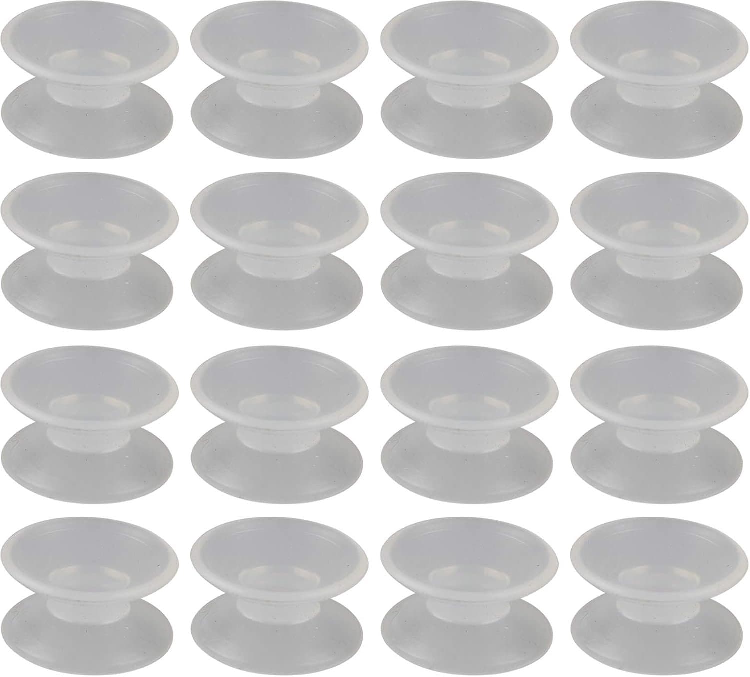 16PCS Double Suction Cups Silicone Aquarium Fish Tank Suction Cups Window Pendant Suction Cup for Fish Tank Gl Table - ShopVlot