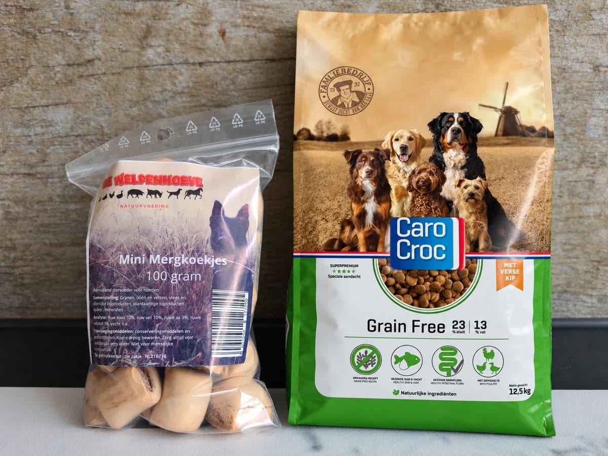 CaroCroc Grain Free 12,5 kg [23/13] met extra snack