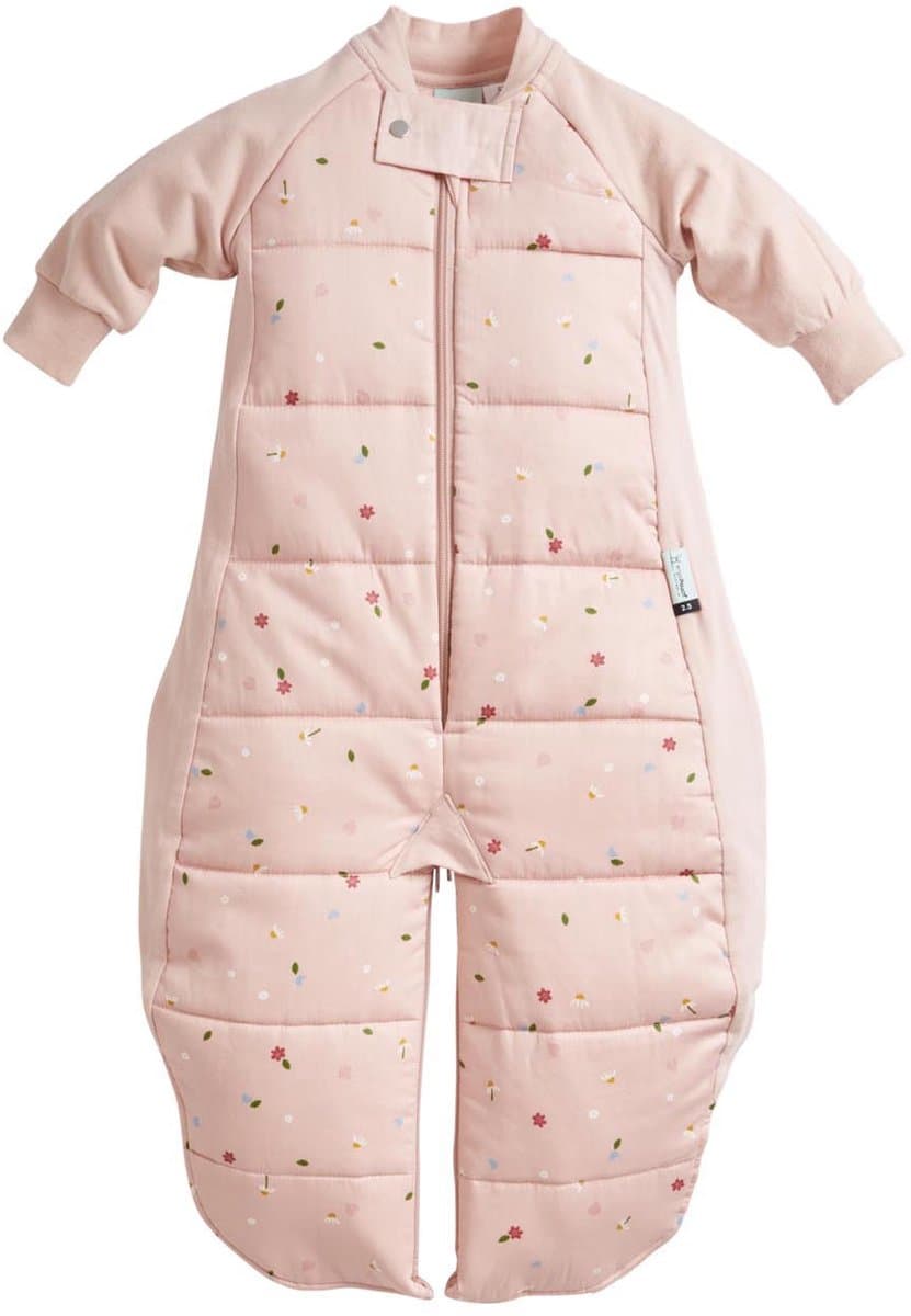 Ergopouch Sleepsuit Slaapzak - 3,5 Tog - Slaapzak baby - Slaapzakken - Slaapzak kind winter - 2-4 jaar - Daisies