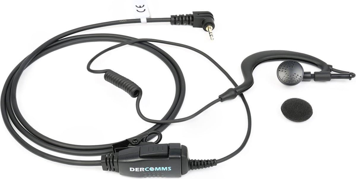 DerComms® Security oorje voor Motorola Talkabout portofoons TLKR