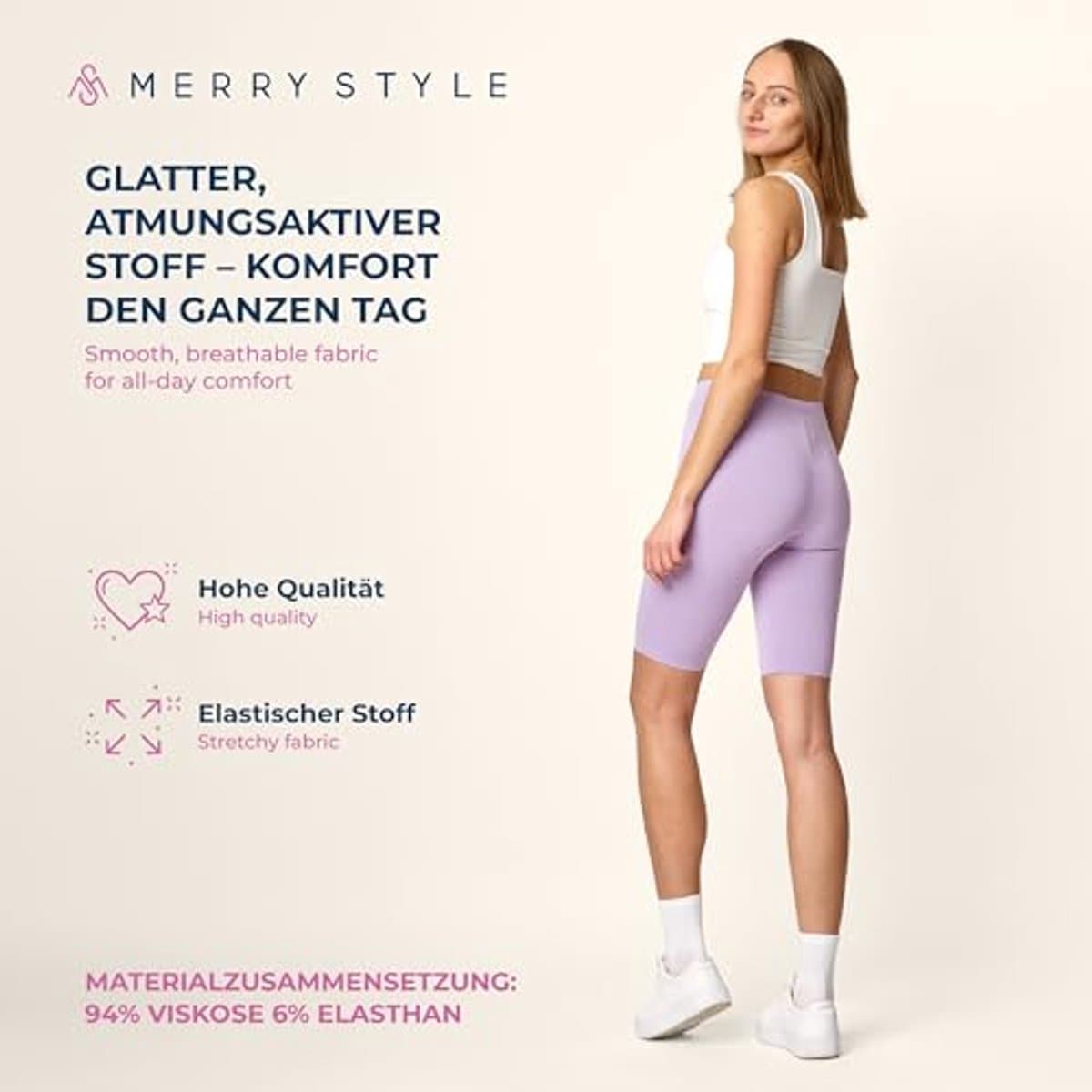 Korte Legging Dames voor Yoga en Fitness – Comfortabele Viscose Sportshorts