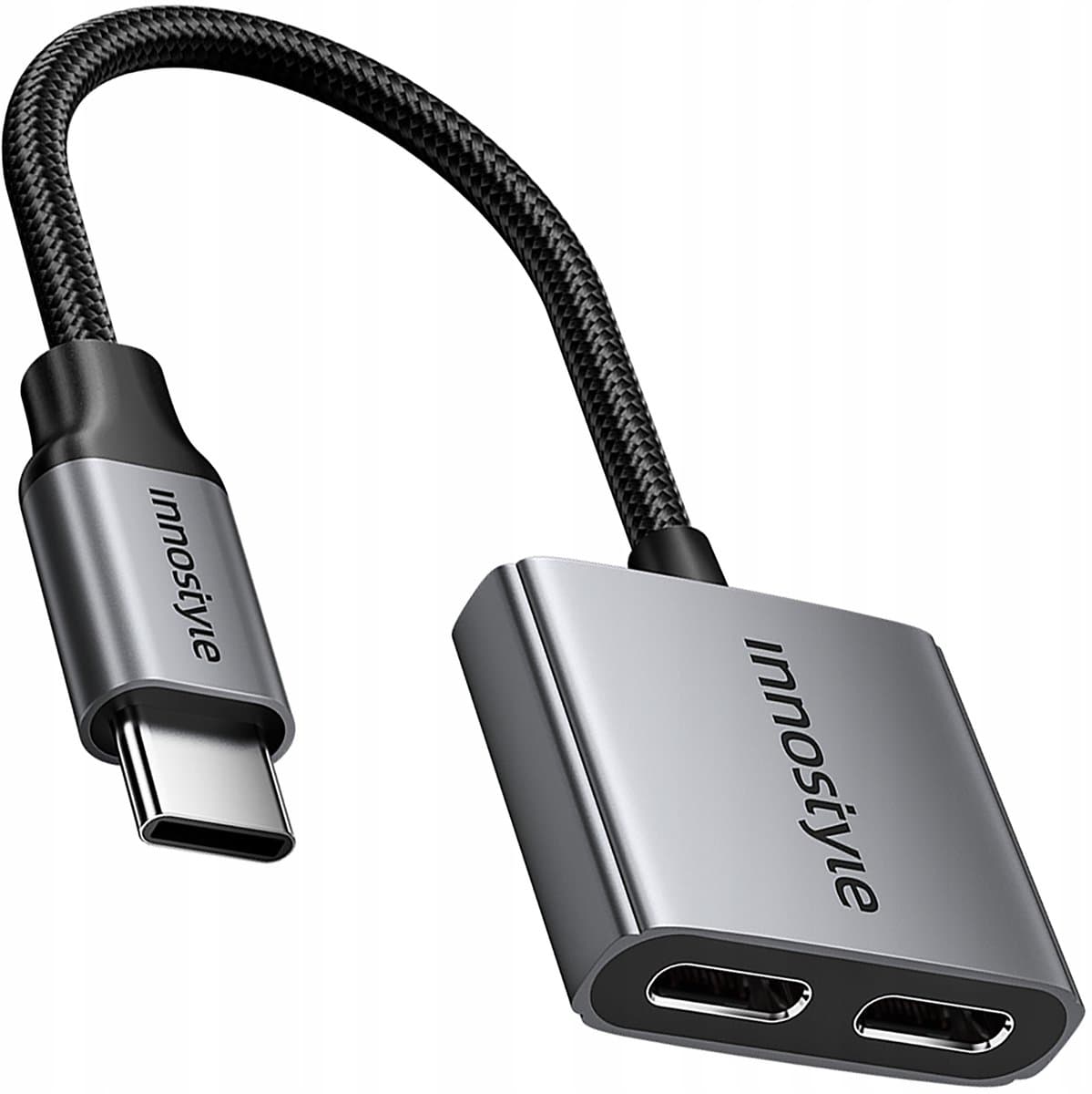 Innostyle Adapter 2X Usb-C Adapterkabel Type C Naar Samsung Apple Met Dac