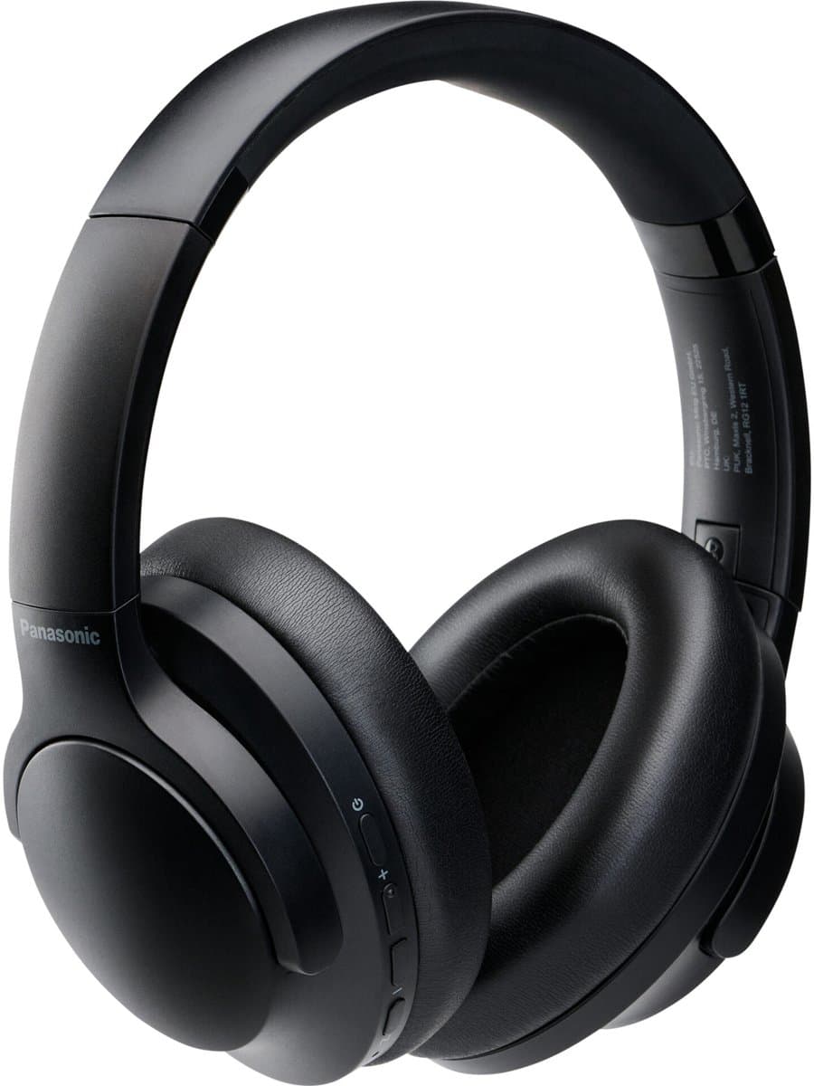 Panasonic RB-HX330B Headset Bedraad en draadloos Hoofdband Oproepen/muziek USB Type-C Bluetooth Zwart