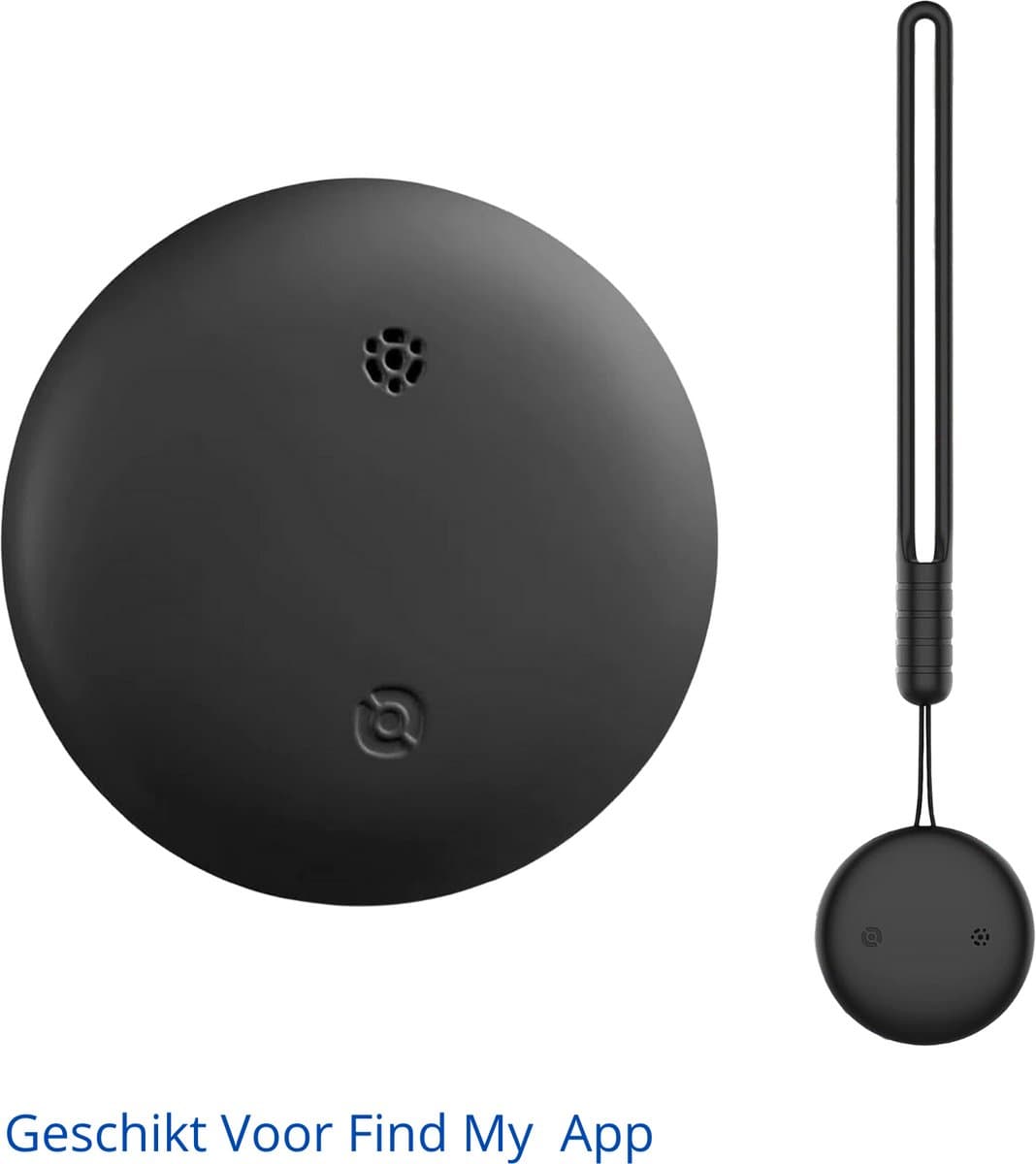 DOUBLE MM124 - Koffer Tracker - Tag - Bluetooth Tracker -Wereldwijde Dekking - Alleen Geschikt Voor Apple - Batterij 1 jaar - Locatie Delen op 2 Telefoons - Geschikt Voor Find My App