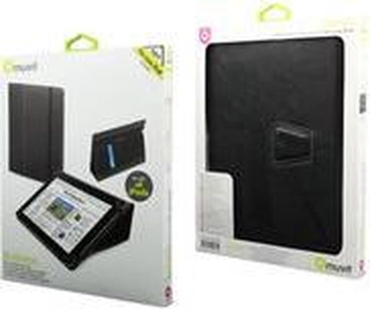 muvit Business Case voor iPad 4, 3, 2 & 1, Schwarz