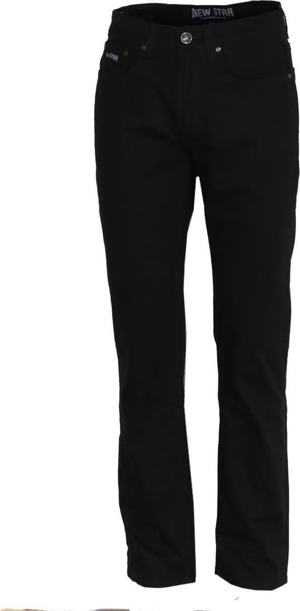 New Star - Jacksonville - Heren Regular-fit Jeans - Black