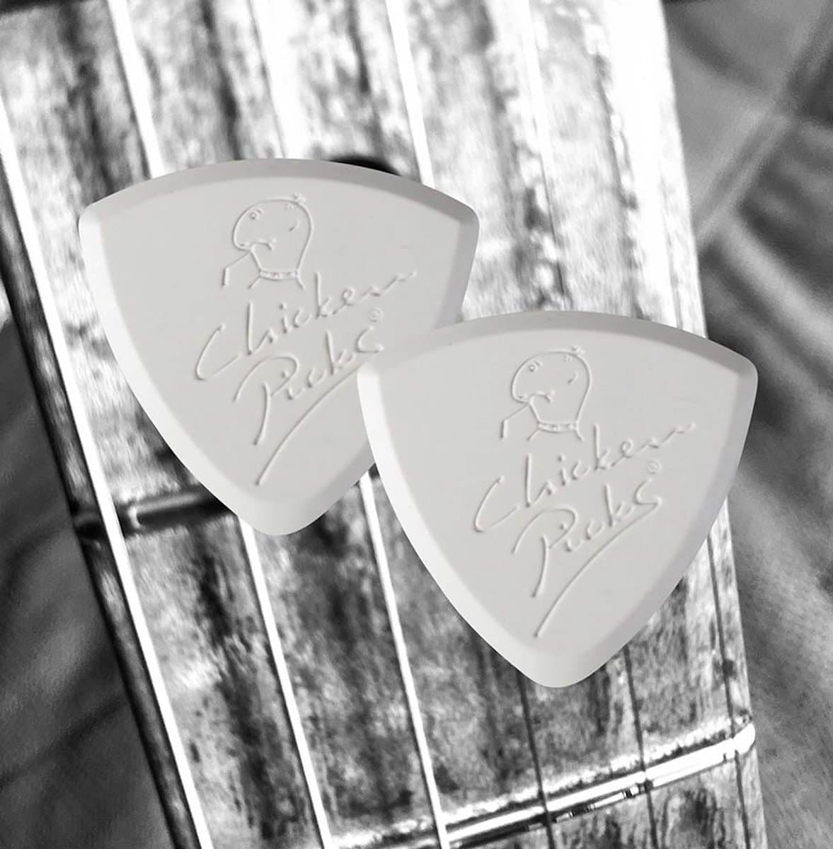 ChickenPicks Bermuda III 2.7mm Gitaarpicks 2 Pack Thermosetting Kunststof Voor Elektrische Gitaar