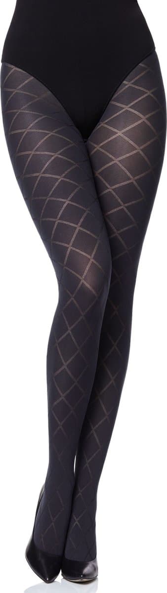 Merry Style MS-GB-328 Dames Panty - 60 DEN- 3D-technologie - Polyamide - Grafiet - L