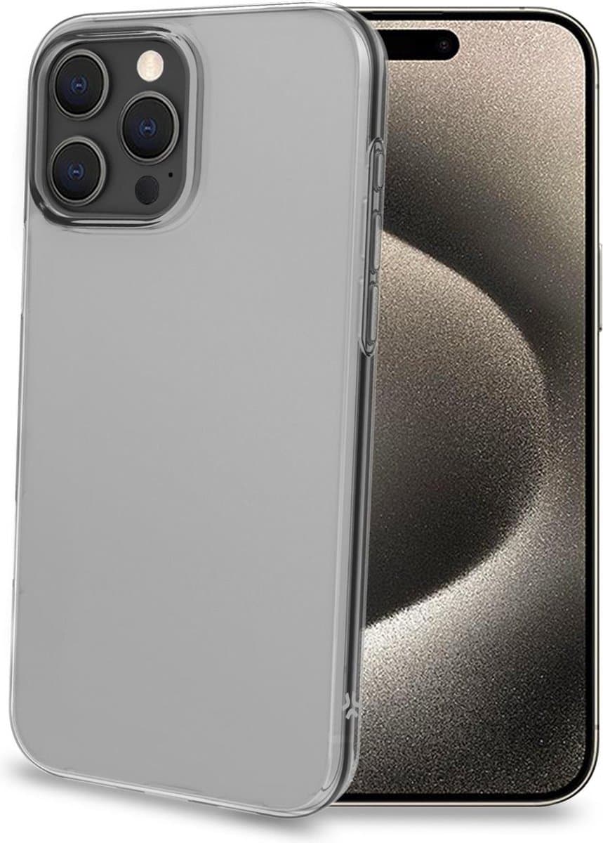 Celly GELSKIN1081 mobiele telefoon behuizingen Hoes geschikt voor iPhone 16 Pro Max Transparant