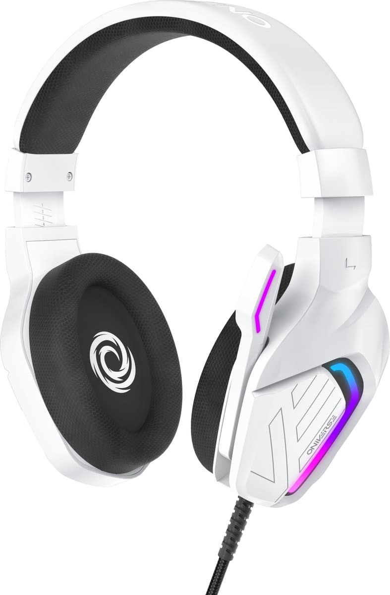ONIVERSE – Meteor Bedrade Gaming Headset – Frost White