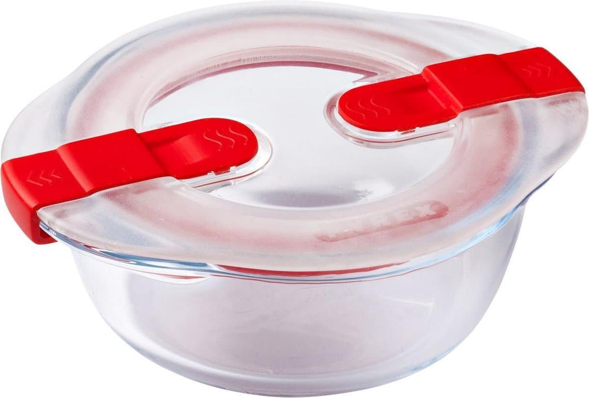 Cook &, Heat Voedselcontainer Rond met Deksel 20 x 18cm