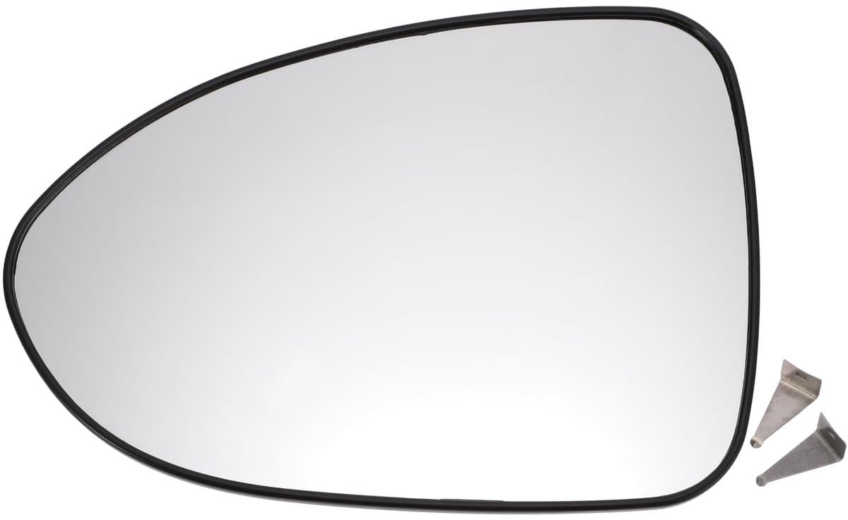 Dailygoods - Auto Buitenspiegel Links - Vervangingsspiegel - Niet-Verwarmd - Wit Glas - Zijspiegelglas - Geschikt voor Rio 2012-2016