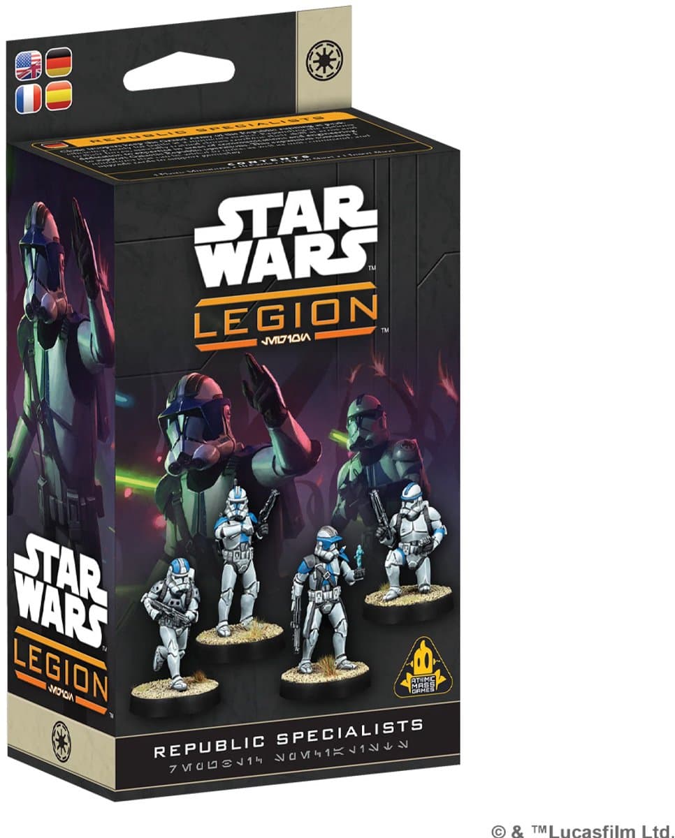 Star Wars Legion Republic Specialists - Bordspel uitbreiding - engels