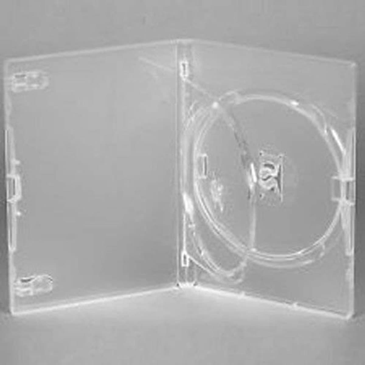 DVD Case - Ecolite - 3 Disc - Swing Tray - Lichtgewicht - 100% PP - Duurzaam en recyclebaar - Dvd Hoes