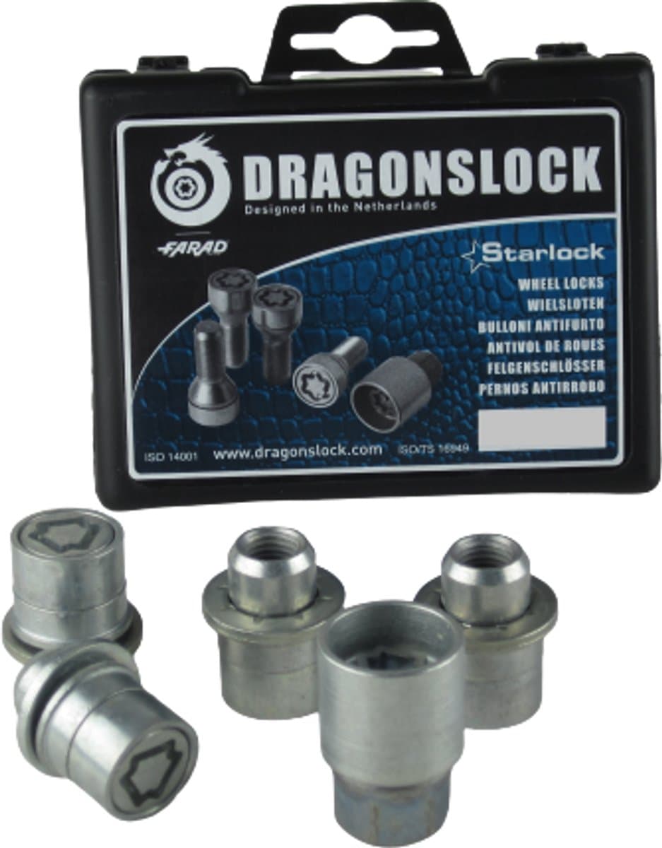 Dragonslock Slotbout (wielslot) - Toyota Auris vanaf 04/2007