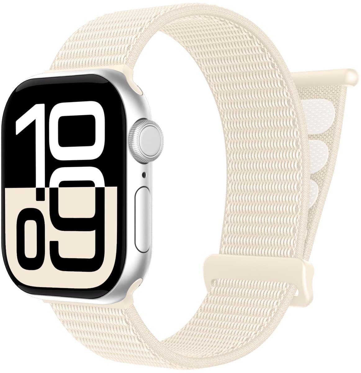 Elzusha - Nylon Sport Band voor Apple Watch - Geschikt voor Diverse Maten - Elastisch