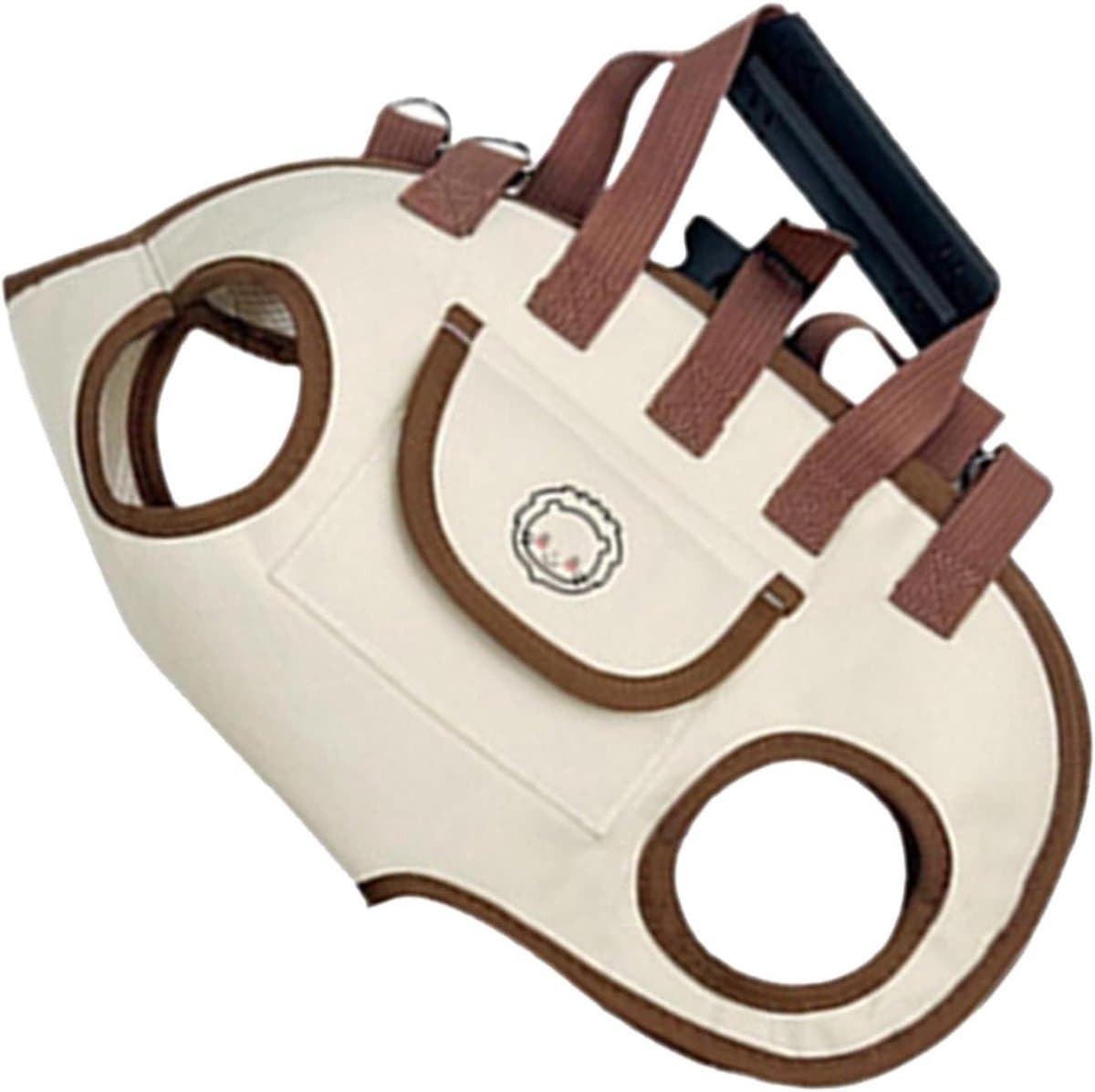 Hondendraagzak - Draagzak kleine hond - Reizen met huisdier - Ademend mesh materiaal - L (7-9 kg) - Blauw