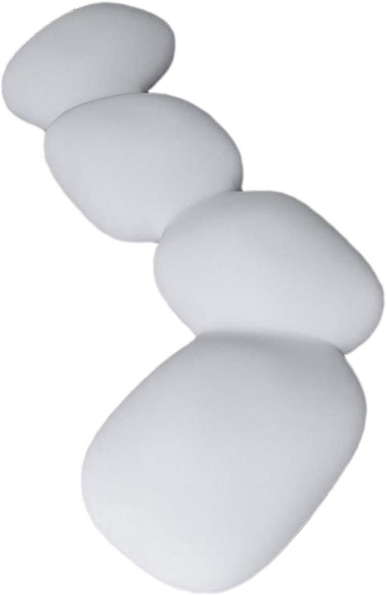 Lichaamskussen - Zijslaper Kussen - Betere Slaap - Ergonomisch Ontwerp - 95x40x13cm - Donkergrijs
