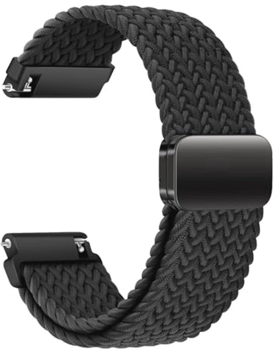 Elastische Vervangbare Horlogeband 20mm/22mm met Magnetische Gespsluiting voor Smartwatches en Horloges