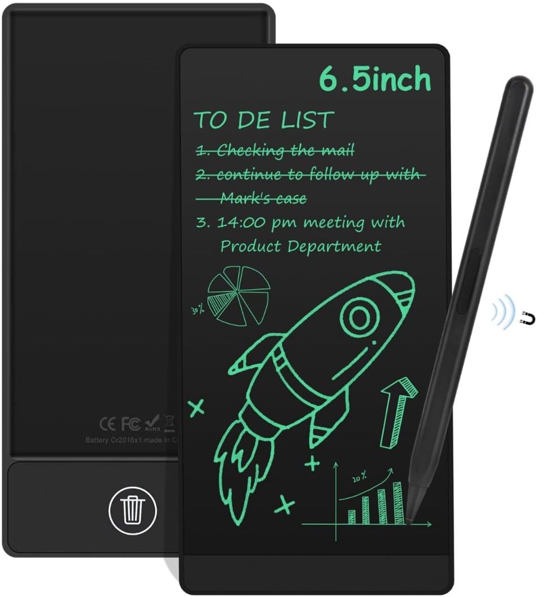 CRLYN® Digitaal Notitieblok - Paper Tablet - Schrijftablet voor Volwassenen