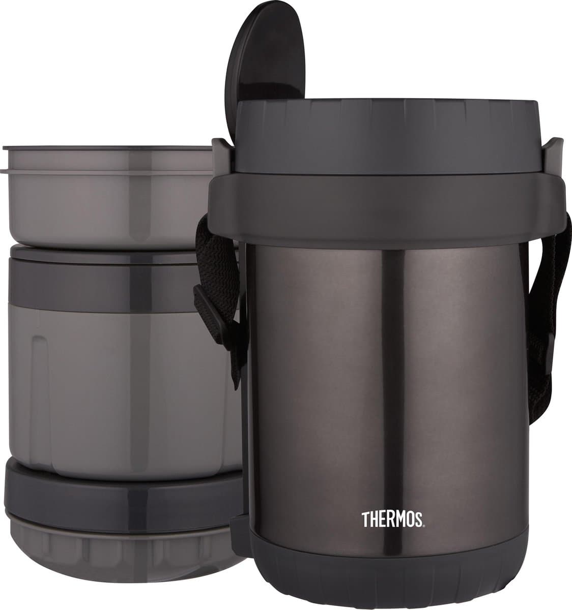 Thermos JBG Voedseldrager Met 3 Compartimenten En Lepel
