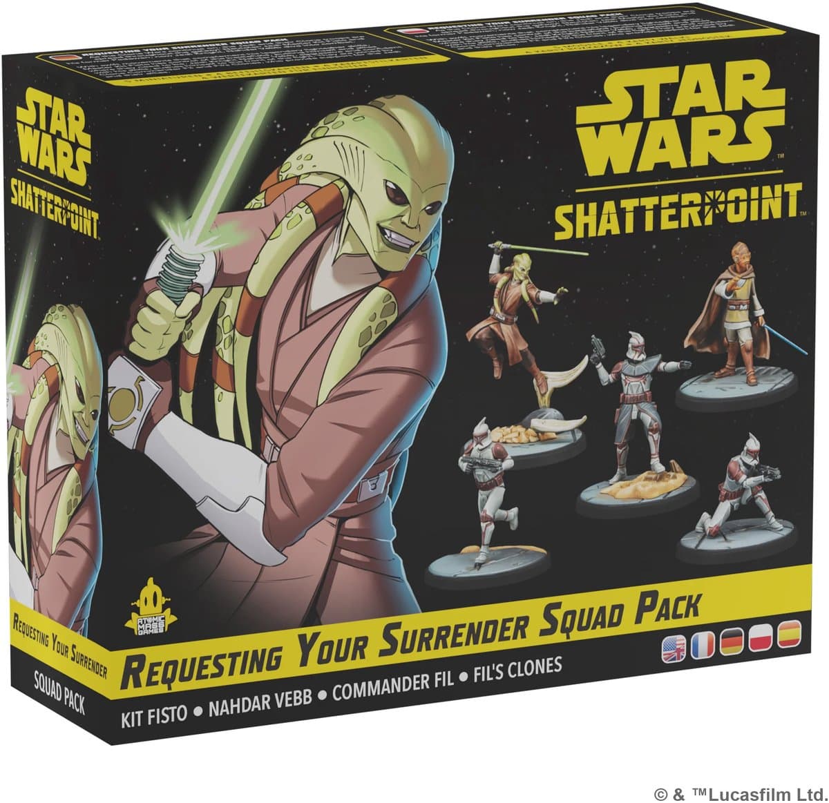 Star Wars Shatterpoint Wisdom of the Council - Tabletop Miniatures Game - Atomic Mass