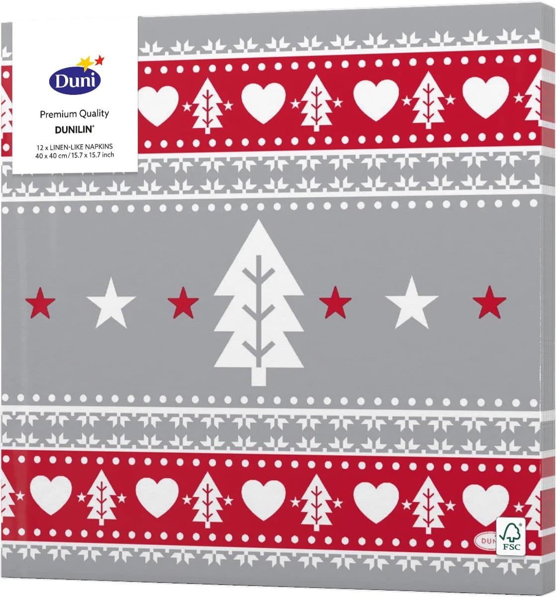 Duni - Servetten Sweden lin Soft 40 x 40 cm