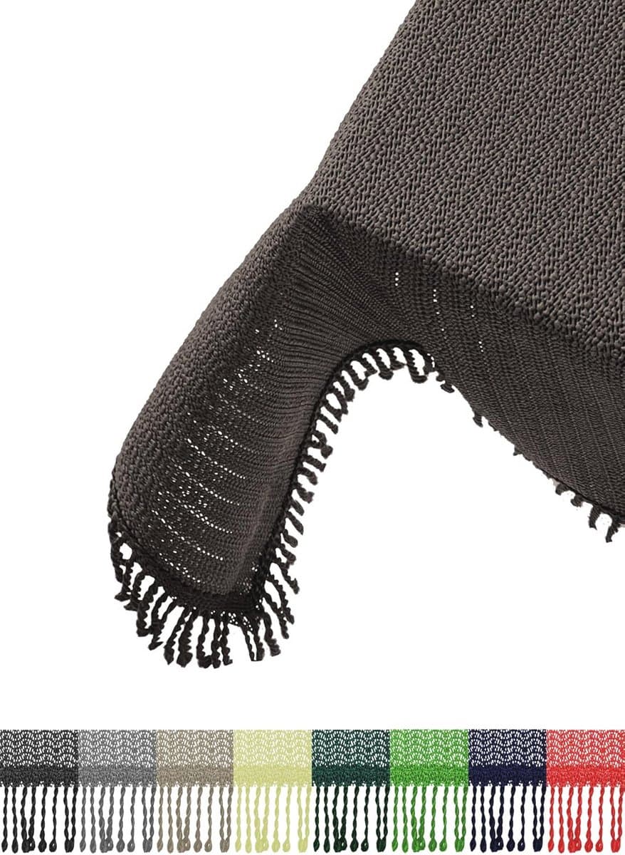 Rechthoekig Tuintafelkleed 130x220 cm – Weerbestendig tafelzeil voor tuin, terras en balkon – Antislip en onderhoudsvriendelijk – Grijs