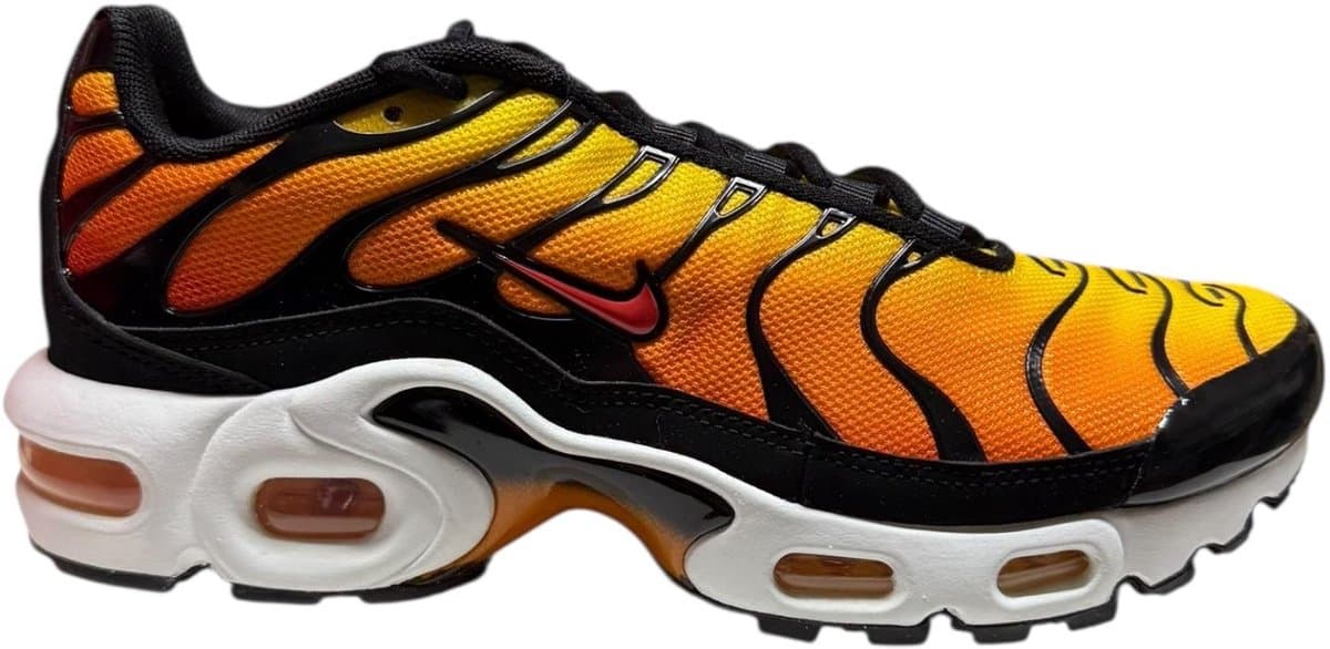 Nike - Nike Air Max Plus - Sneakers - Kinderen - Oranje/Zwart