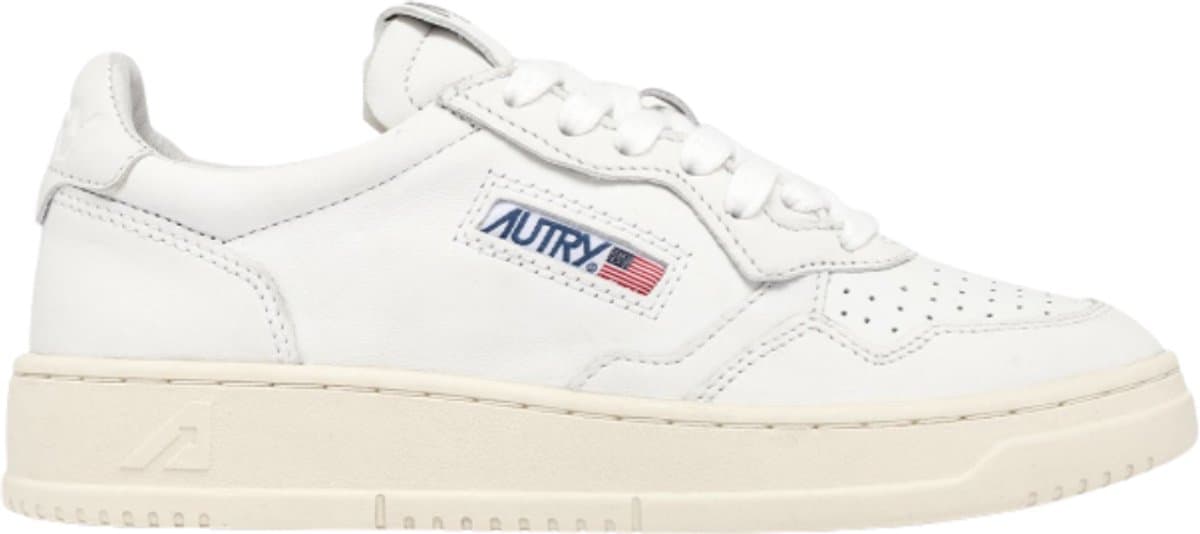 Leather Upper Lace-Up Casual Shoes with Rubber Sole for Everyday Wear