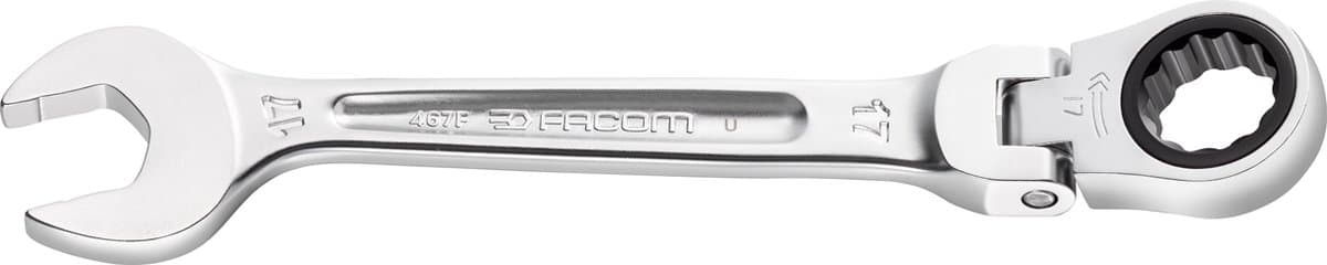 Facom Flex Ringsteeksleutel met ratel 8mm - 467BF.8