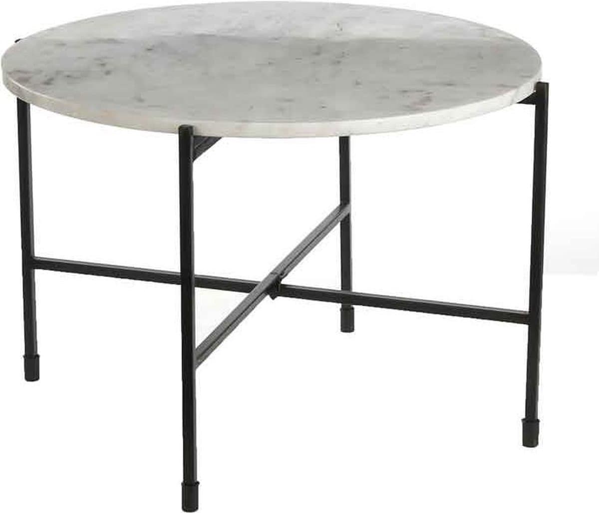 Casa Vivante nanne bijzettafel wit maat: 41 x 62cm - WIT
