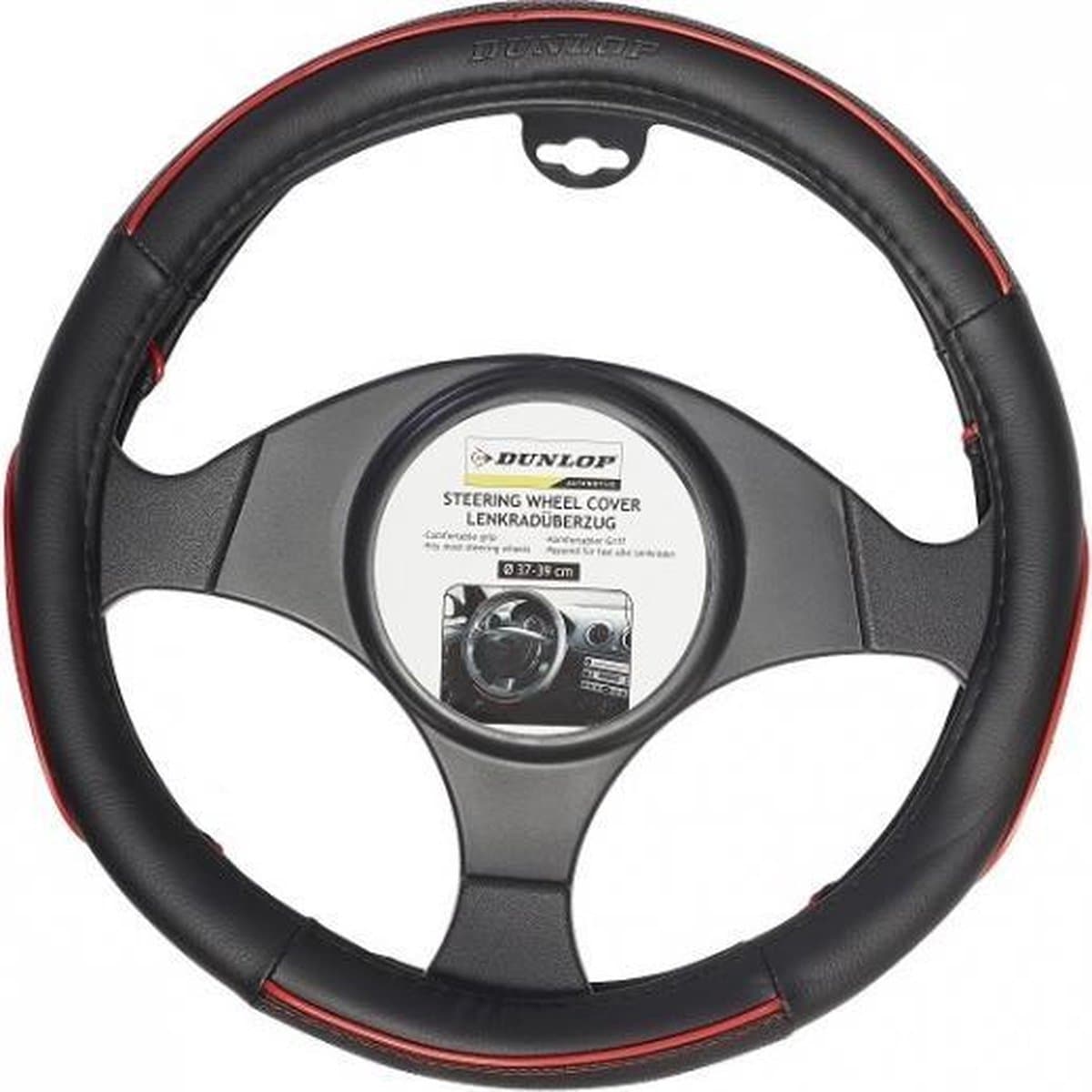 Dunlop stuurhoes - PU, zwart, 37-39 cm